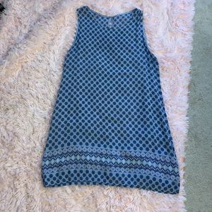 From Italy Denim Blue summer shift dress,Sorrento 2018